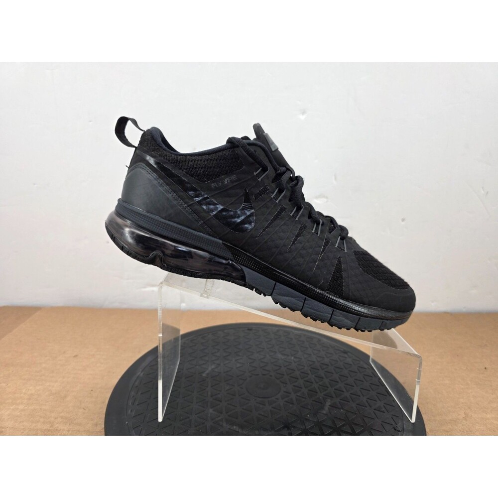 Nike Air Max TR180 Flywire In Triple Black 721972-001 Men’s Size 10.5